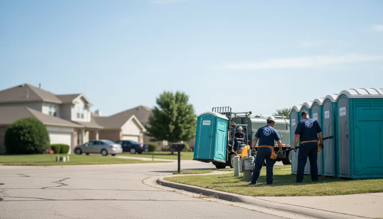 Porta Potty Rental in Richland, IA near me
